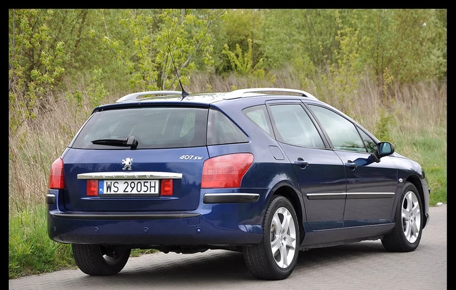 Peugeot 407 cena 15999 przebieg: 217000, rok produkcji 2008 z Siedlce małe 562